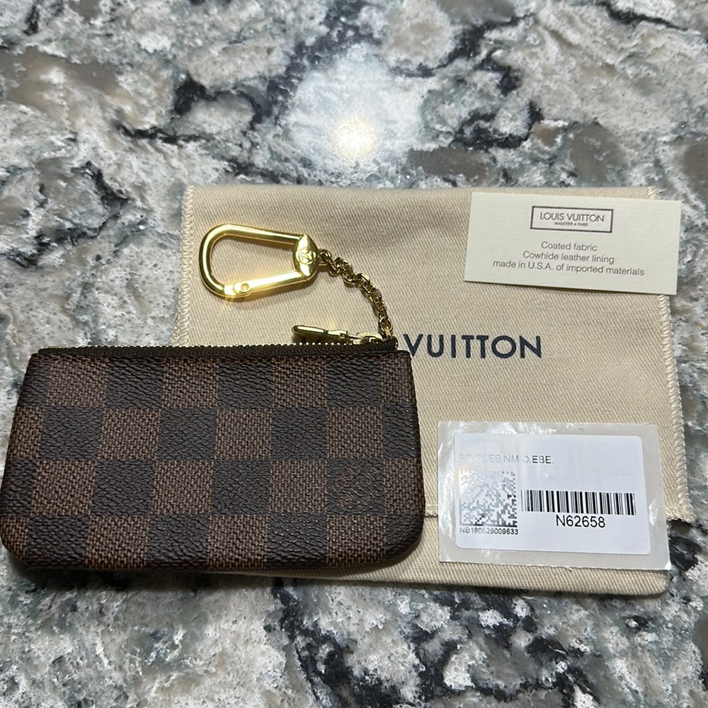 Louis Vuitton Ebene key pouch